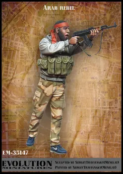 1/35, Arapski повстанец, Model vojnika iz tar. GK, Vojna tema, Komplet u dijelovima i неокрашенном obliku