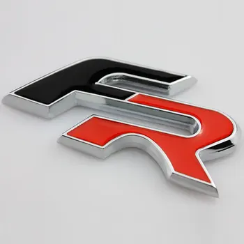 1 KOM 3D personalizirane stražnji metalni amblem FR ikonu karoserije ukrasne naljepnice za vozila za polaganje sjedala