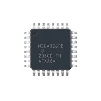 10 Kom./lot ATMEGA328PB-AU ATMEGA328PB-U MEGA328PB-U QFP-32 AVR 8-bitni Mikrokontroler MCU Flash čip