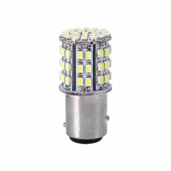 10X 1157 BAY15D S25 64 SMD 1206 LED Svjetiljka Smjera 64 Led Cool White Sigurnosne Lampe Auto Pokazivači smjera Žarulja 12v dc