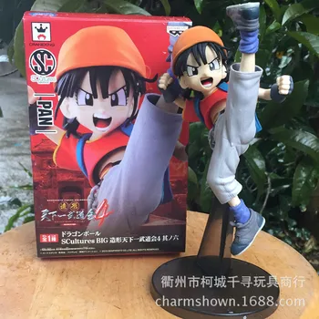 18 CM Dragon Ball Z DBZ Anime Pan Kawai Djevojka Udarac Borbi PVC Figurica Crtani Model Igračke Dječji Poklon Nakit