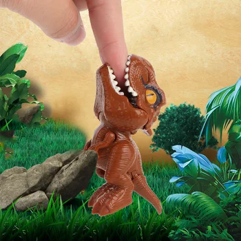 1PC Prst Dinosaura Jaja Igračka Kreativni Lukav Тираннозавр Model Dinosaura Igračka Baby Darove