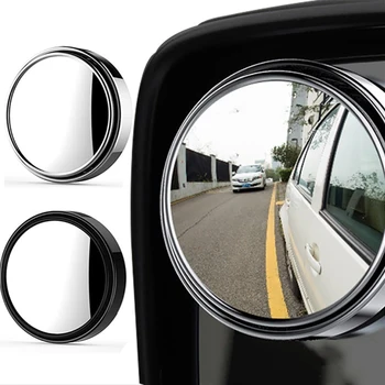 2 komada 360-stupanjska Širokokutni Podesivi Okretanje Cijele Automobil stražnja Pomoćna Ogledalo Slijepa Mrlja Auto Oprema