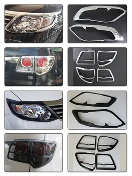 2012-Za Toyota Fortuner Pribor Black Setove Za Maglu Stražnja Svjetla Za Uređenje Toyota Fortuner Hilux Sw4 2013 Dijelovi Ycsunz