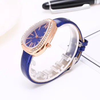 2018 Trendi ženski sat sa delta dial Kvarcni satovi, Kožni Luksuzne marke satova za žene Sati Relogio Feminino Montre Femme