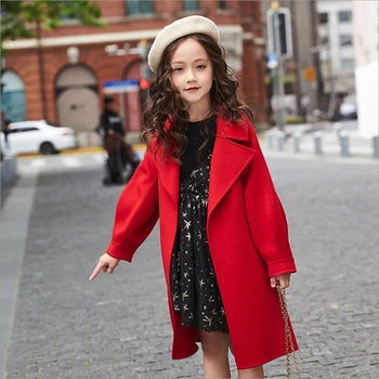 2021 Funky dječje mornarska jakna i Kaput Zimska jakna za djevojčice od pamuka sa postavom Dugo ветровка za djevojčice Jesen odjeća