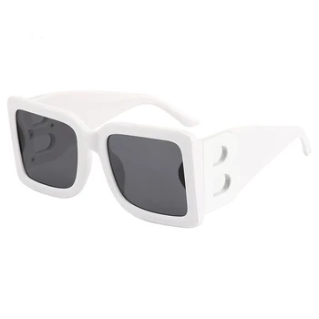 2021 Korporativni dizajn Slovo B Prevelike Sunčane naočale za žene Muška Moda Klasični Retro Unisex Sport na otvorenom Velike okvira Sunčane naočale