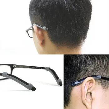 2021 Moda 1 Par Kvalitetnih Bodova Transparentno Protuklizni Silikon Uho Kuka Držač Vrha za viška Pribor za naočale Soft