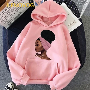 2021 moda melanin поппин roza prevelike veste ženski 90-e estetski umjetnost odjeća afrički crnci djevojke majica sa po cijeloj površini femme