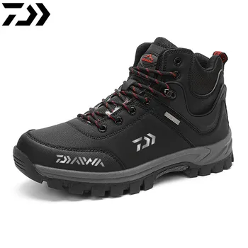 2021 Novi Riblja cipele Daiwa Pješačkih Ulica cipele Zimske tople ribarske čizme DAWA Za trekking, rock climbing, tople cipele za zaštitu od snijega