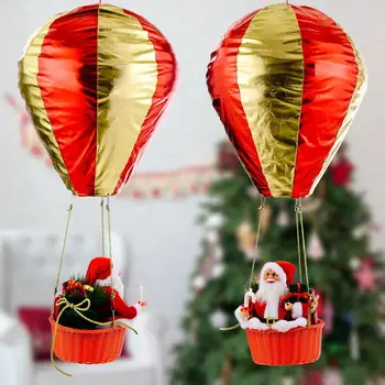 2022 Novi Božićni ukras Djed Mraz je Balon s vrućim Zrakom za Unutarnju i vanjsku uporabu za dom Zidni Prozor s Veselim Božićnim ukrasima