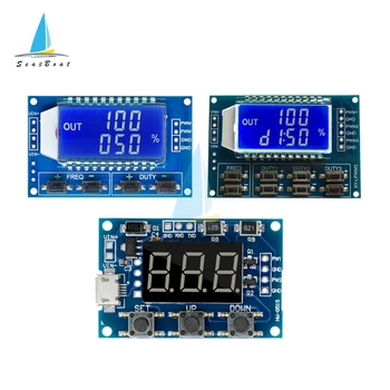 3,3-30 U Generator signala PWM Frekvencija Impulsa Radni Ciklus Podesivi Modul LCD zaslon 1 Hz-150 khz Modul naknade PWM
