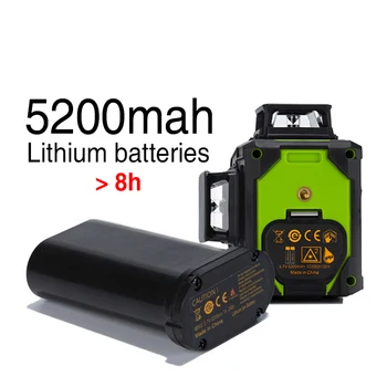 3,7 U 5200 mah Mirco-USB ili litij baterija tip C za crveno/zeleni laser MD12R, 12RC, MD12G i laser M12G