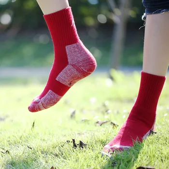 3 para/lot 2021 Novi Zimski brand Ženske pamučne čarape s быстросохнущим po cijeloj površini Debele Tople termalne čarape Впитывающие ženske terry čarape