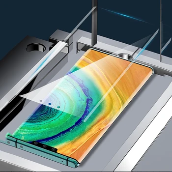 3D Tekući UV Ljepila Kaljeno Staklo Za Samsung Galaxy A30s Zaslon Zaštitnik Za Samsung A30s A10S A20S A30S A70S A80 A90 A50 Staklo