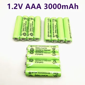 4-20 komada original AAA 3000 mah 1,2 kvalitetna baterija baterija baterija baterija baterija AAA 3000 mah Ni-MH punjiva baterija 1,2 2A