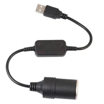 5 2A USB Priključak za 12 U Auto utičnicu Pretvarač Kabel adapter za dvr Auto punjač Elektronika auto oprema