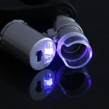 60X Optički Mikroskop Mobilni Telefon LED Objektiv Zlatar Lupa Stakla Za Telefon