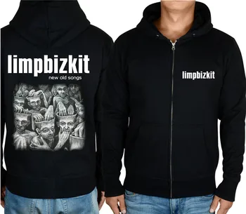 9 vrsta zimske ljuske topla jakna Limp Bizkit Rock hoodies punk smrt metal Crna majica na munje odjeća mikrofon sudadera