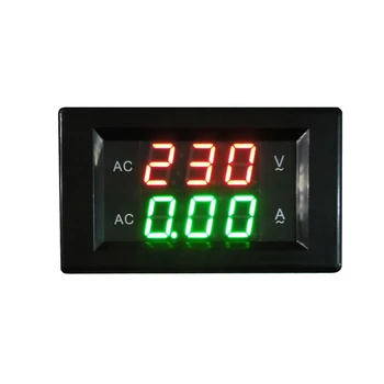 AC 60-300 U 50A Digitalni Voltmetar Ampermetar LED Ampera Voltmetar Dual Display LCD panel Ampera Napon je Volt Ampermetar Ampermetar