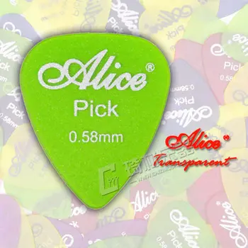 Alice Matirano Prozirna Plastična Плектр za za elektroakustiëko gitare, Kalibar 0,58 mm/0,71 mm/0,81 mm/0,96 mm/1,20 mm/1,50 mm