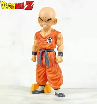 Anime Lik Dragon Ball Super Куририн Lik sina Goku Vitičastu Figurica Juguetes Brinquedos Vitičastu Figurica DBZ Kawai Model Kip Poklon