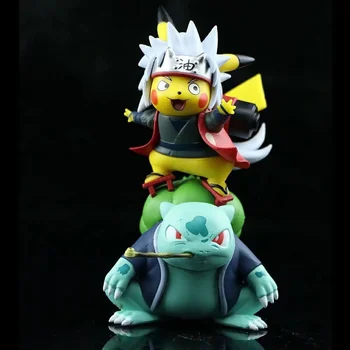 Anime Pokemon Pikachu Figurica Hokage Model Lutke Igračka Zbirka Pikachu Cosplay Lik Naruto Kip Poklon Djetetu Za Rođendan