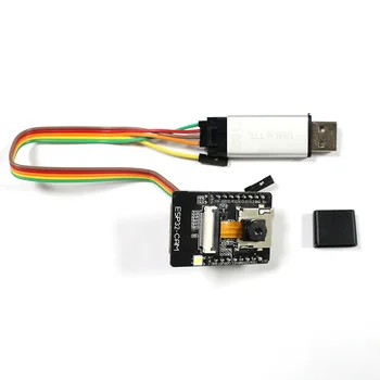 Arduino ESP32 Cam Modul Kamere, Wifi i Bluetooth ESP32-Cam Modul OV2640 2-Megapikselna Kamera Komplet CP2102 Naknada za Razvoj Antena