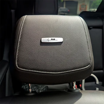 Auto stolica naljepnica na sjedalo ukras i oznaka metal ikona logo automobila za Audi A1 A2 A3 A4 A5 A6 A7 A8 Q2 Q3 Q4 Q5 Auto oprema TT