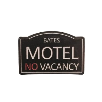 Bates motel Bez slobodnih radnih mjesta Broš Na Znak Ikonu Filmove i Zabavu Эмалевая Poklon Kodovi