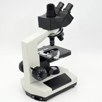 Besplatna dostava. 40X 100X 400X 1000X Тринокулярный biološki Mikroskop Studentski Mikroskop Mikroskop za analizu stanica