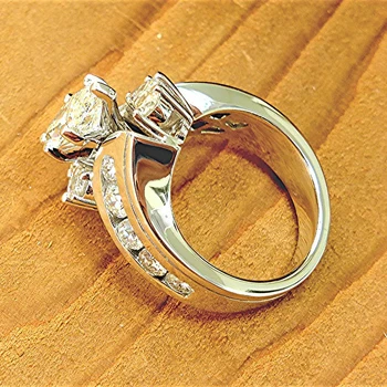 CAOSHI Nježne Luksuzne Ženske Vjenčano prstenje sa sjajnim Хрусталем Moderan dizajn Prstena za prste za žene Nakit za žene