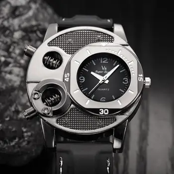 Cool men ' s Watches Silicone Band Bolts Round Dial Sports Analog Kvarc Wrist Watch reloj hombre satovi muški ručni
