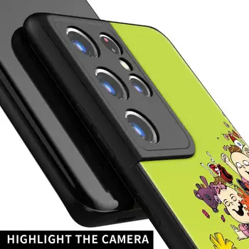 Crtani film Руграт Anime Silikonska Torbica za telefon Samsung Galaxy S21 Ultra S20 FE S10 Plus S9 S8 S10e S7 5 g Soft poklopac Fundas Capa