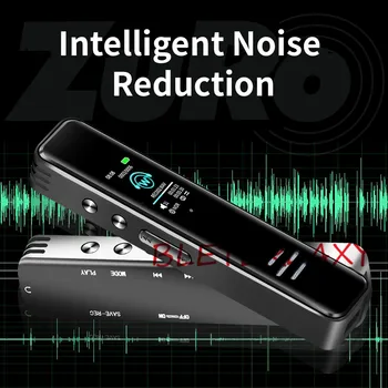 Digitalni Diktafon s glasovnom aktivacijom Diktafon, Snimanje zvuka na velike udaljenosti MP3 player Buke Snimanje WAV s-IPS-screen tv-om