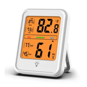 Digitalni Termometar Hygrometer Temperatura U Zatvorenom prostoru Na Otvorenom Mjerač Vlage C/F LCD Zaslon Senzor Sonda vremenska stanica
