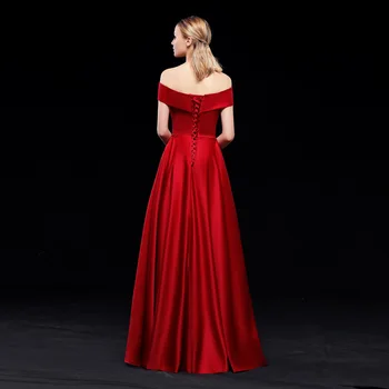 Elegantne večernje haljine sa V-izrez duge 2020 Večernjim večernja haljina Večernja haljina Robe De Soiree