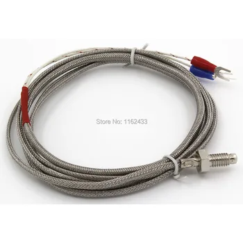 FTARB01 K E tip M6 M8 glava vijka 2 m metalni prekidni kabel vijak термопара senzor temperature WRNT WRET