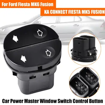 Gumb za Kontrolu Glavni Prekidač podizača prozora za vozila Ford Fiesta MK6 Fusion KA SPOJITE Auto Oprema FIESTA MK5 FUSION je Auto dijelovi