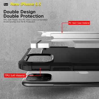 Hibridni Čvrst Oklop šok-dokaz Torbica za IPhone12PRO MAX TORBICA 11 Pro Max XS Max za iPhone6 7 8 6 plus 8 plus Se2020 Torbica