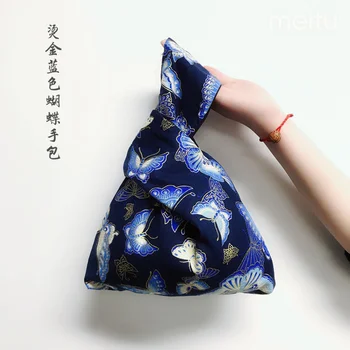 Japanski stil i stil univerzalna torba s vršnjacima jednostavna torba za odmor na zglob Косметичка torba za umjetnost i književnost ženska torba