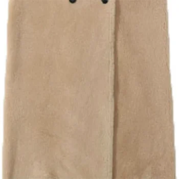 Kaput od prirodnih ovčjeg krzna Ženske jakne od ovčje vune Kaput Dugi debeli topla zimska jakna Ženska jakna od prave kože odjeća