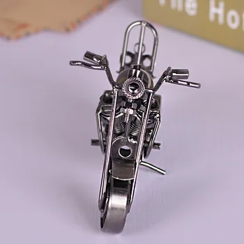 Kreativna Ručni Rad Metalni Model Motocikla Mini-Automobili Baci Pod Pritiskom Metalnih Dječjih Igračaka Najbolja Kolekcija Poklona Od Manekenske Građevinske Setove