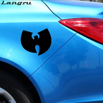 Langru 16*14,4 cm Klan Wu Tang Hip-hop Grupa Crna Naljepnica-Naljepnica Auto Vinil Naljepnica Auto Oprema Jdm
