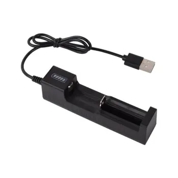 Litij Baterija USB Adapter punjač za Android Pribor za svjetiljke s označenim 18650 Punjač 26650 Pametne Baterija 3,7 U Univerzalni Utor 1