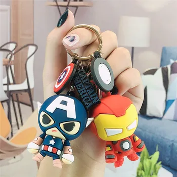 Marvel Avengers spider-Man, Kapetan Amerika Дэдпул Thor i Hulk Malloc Privjesak Figurica Zbirka Igračaka za djecu