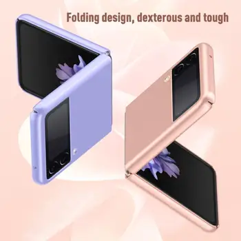 Mat torbica za telefon Samsung Z FLIP 3 Zaštitni poklopac od otisaka prstiju All inclusive Preklopni poklopac Torbica za mobitel Pribor