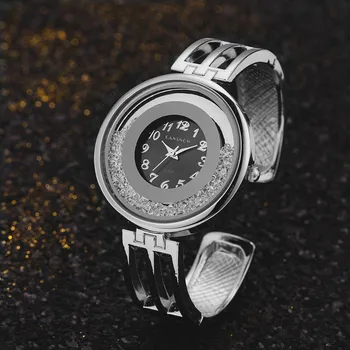 Novi Modni satovi za žene Luksuzni Sat od nehrđajućeg Čelika Ženske kvarcni sat Narukvica od zlata Ručni sat Ženske Reloj Mujer