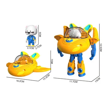 Novi Super Bumi Deformacija Aviona Robot Igračke Figure Bumi Transformacija Cepelin Animacija Dječje Igračke