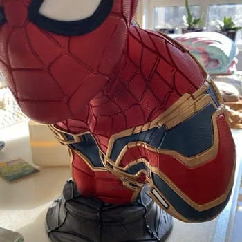 Osvetnici Super Heroj Spiderman Poprsje Smole Dekoracije Zbirka Kip Model Igračke Dar 38 cm
